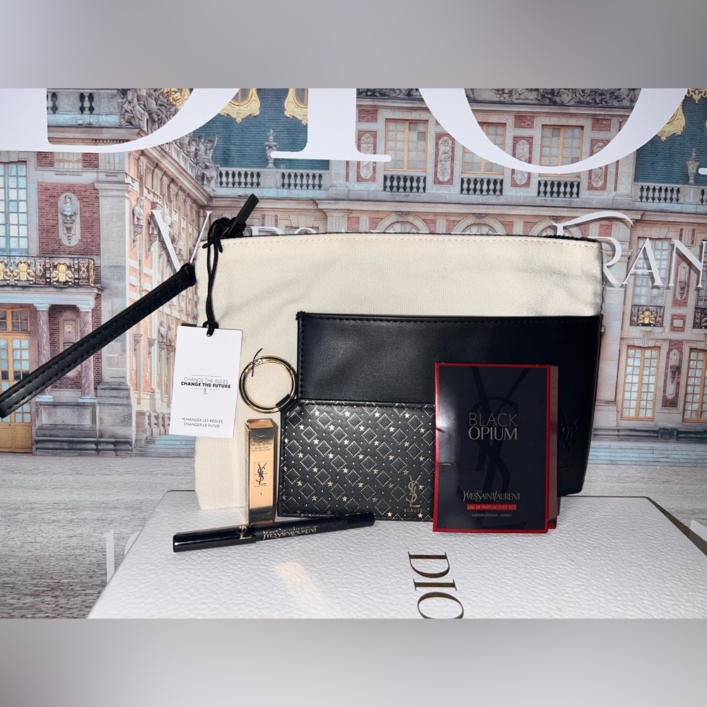 YSL Cosmetic bag bundle